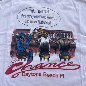 Old school The Chance Bar Daytona Beach Fl Adult XL